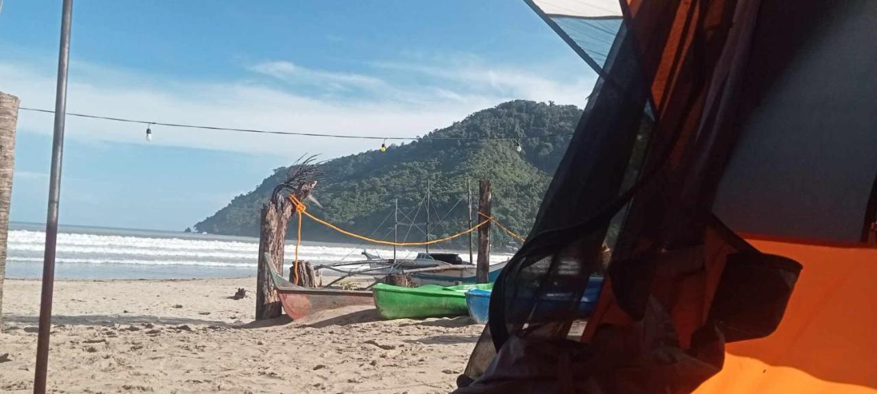 Bucana Kamp Payapa Beachfront El Nido Esterno foto