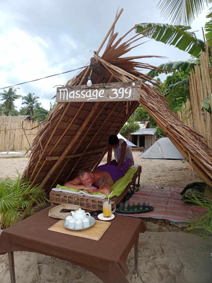Bucana Kamp Payapa Beachfront El Nido Esterno foto