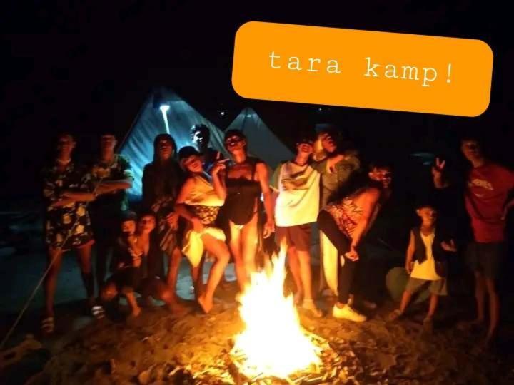 Bucana Kamp Payapa Beachfront El Nido Esterno foto