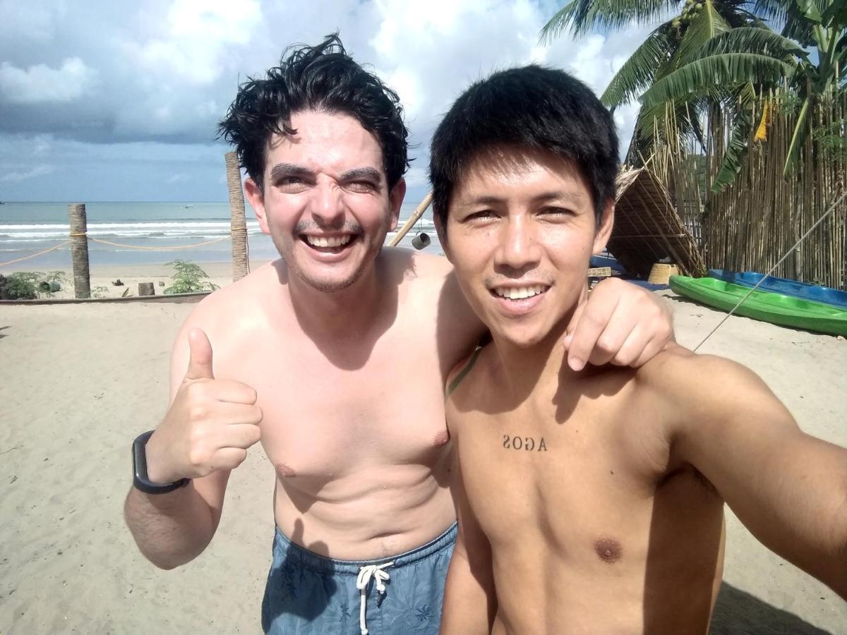 Bucana Kamp Payapa Beachfront El Nido Esterno foto