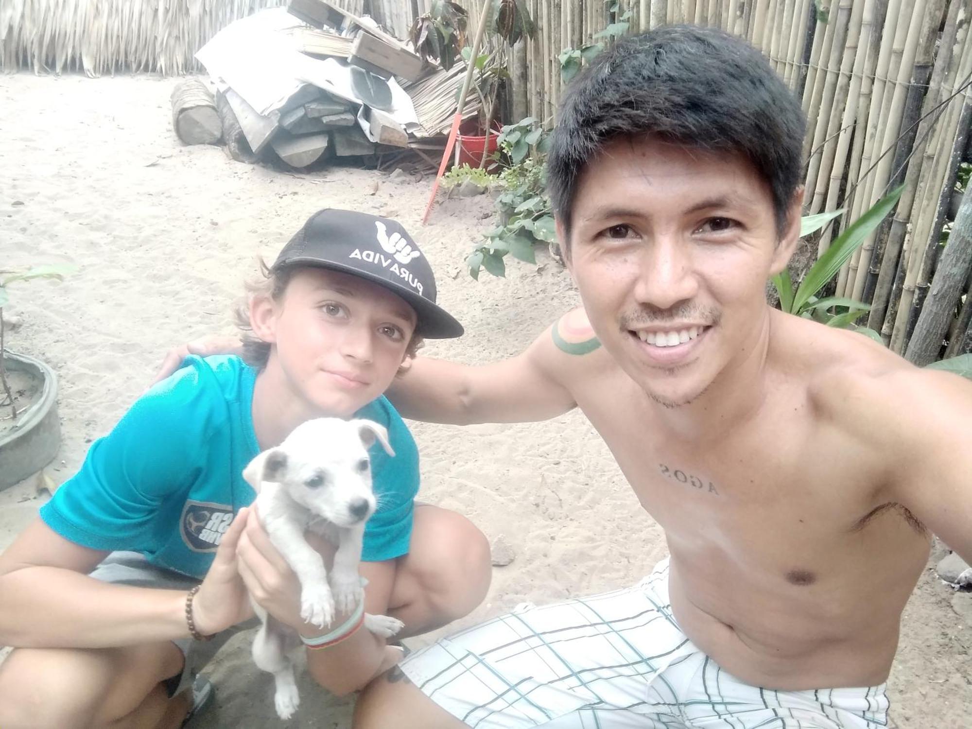 Bucana Kamp Payapa Beachfront El Nido Esterno foto