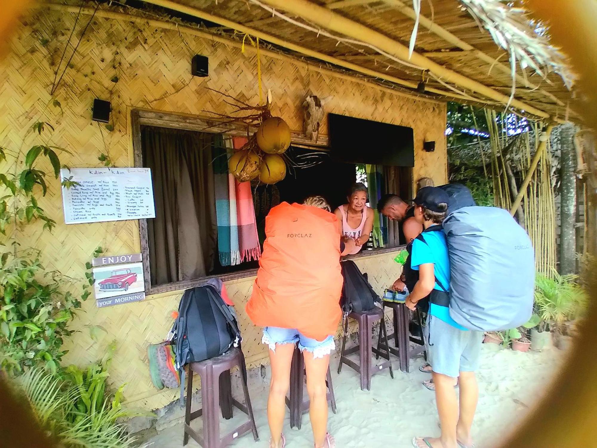 Bucana Kamp Payapa Beachfront El Nido Esterno foto