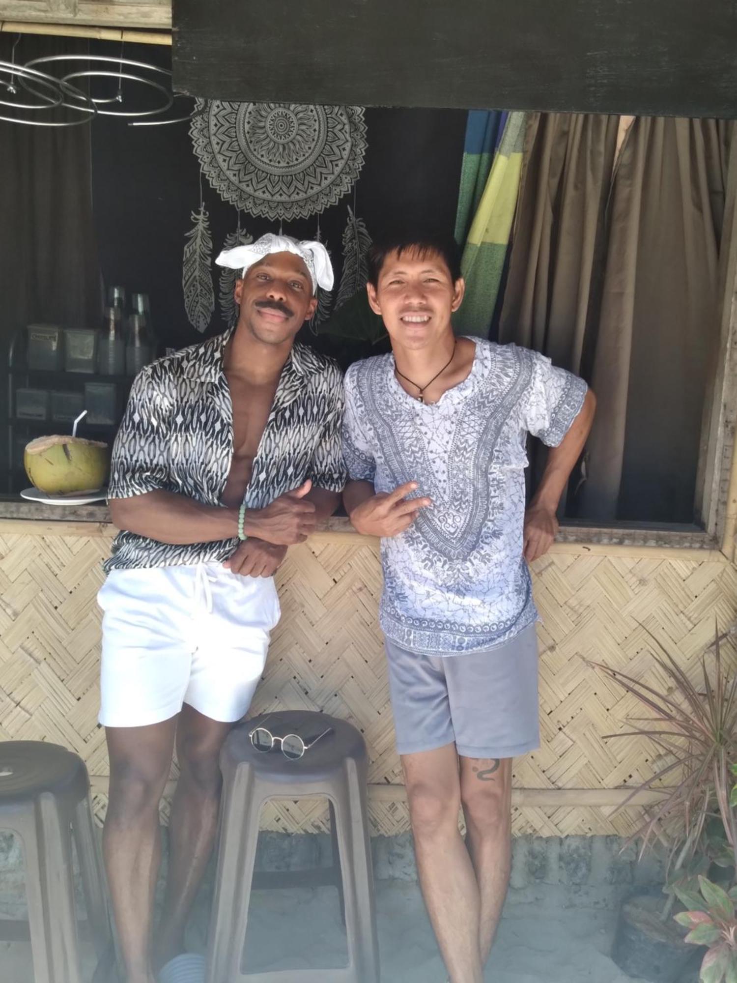 Bucana Kamp Payapa Beachfront El Nido Esterno foto