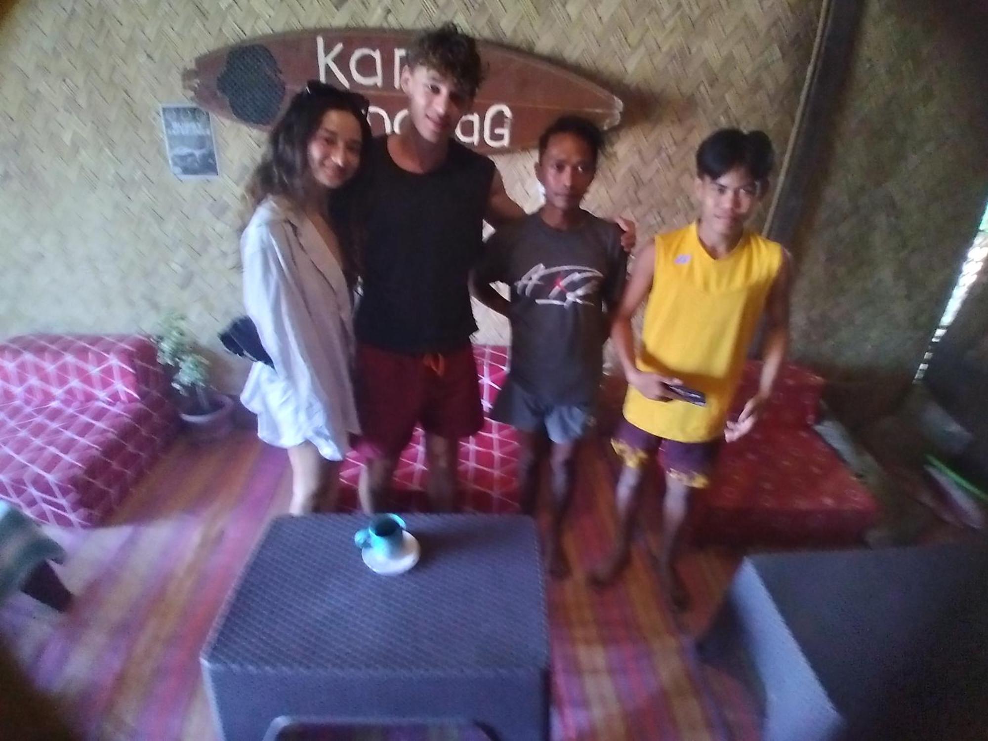 Bucana Kamp Payapa Beachfront El Nido Esterno foto