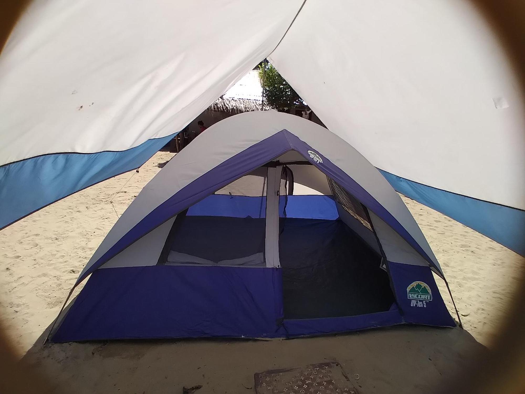 Bucana Kamp Payapa Beachfront El Nido Esterno foto